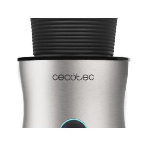 Espumador de Leche - Cecotec 5000, Capacidad 400 ml, Acero Inoxidable, Inox Y Negro, para Café y Cappuccino