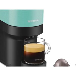 Cafetera de Cápsulas - Krups XN920410, 1500 W, Sistema Nespresso Vertuo, Aqua Mint