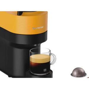 Cafetera de Cápsulas - De'Longhi ENV90.Y, 1350 W, Sistema Nespresso Vertuo, Amarillo Mango