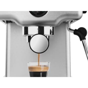 Cafetera Express - Cecotec 20 B, 20 bar, 1465 W, para Espresso y Cappuccino