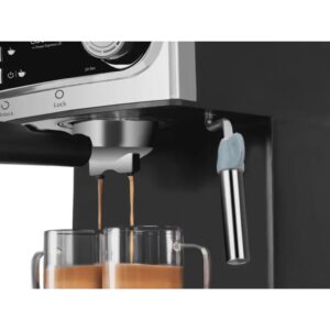 Cafetera Express - Cecotec 850W, 20 bar, 850 W, Black, para Espresso y Cappuccino