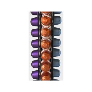 Organizador de Cápsulas - Nespresso NYANA C, Compatible Nespresso, Negro, Organizador de Cocina