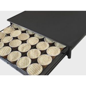 Organizador de Cápsulas - NYANA, Compatible Dolce Gusto, Negro, Organizador de Cocina