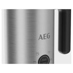 Espumador de Leche - AEG MF5-1-6ST, Acero Inoxidable, para Café y Cappuccino