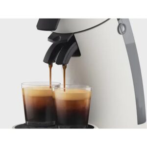Cafetera de Cápsulas - Philips CSA210/10, 1 bar, 1450 W, Blanco